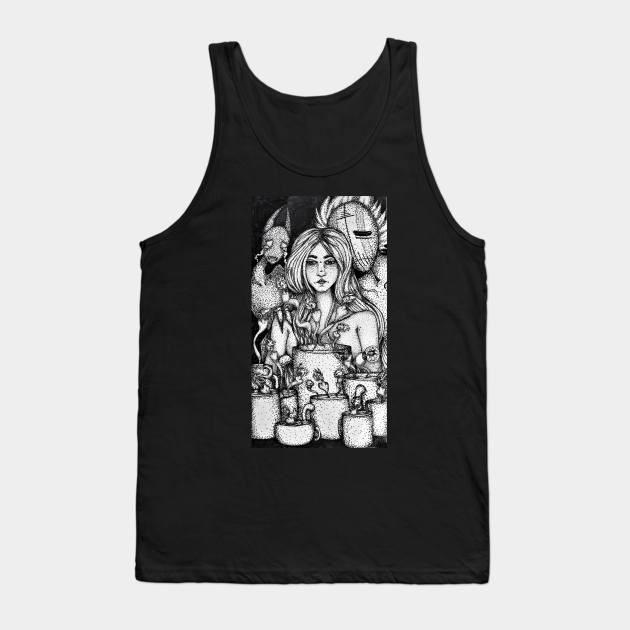 My Demons Tank Top by nannonthehermit